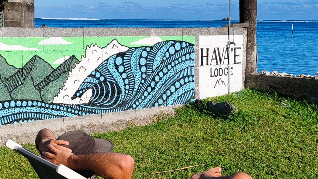 havae lodge terrasse